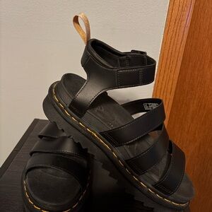 Doc Martens Black Sandals Brand New NEVER WORN